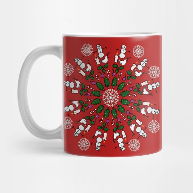 CHRISTMAS MANDALA by SianPosy